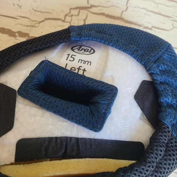 Arai Replacement Cheek Pad 15mm Left - Picture 3 of 3